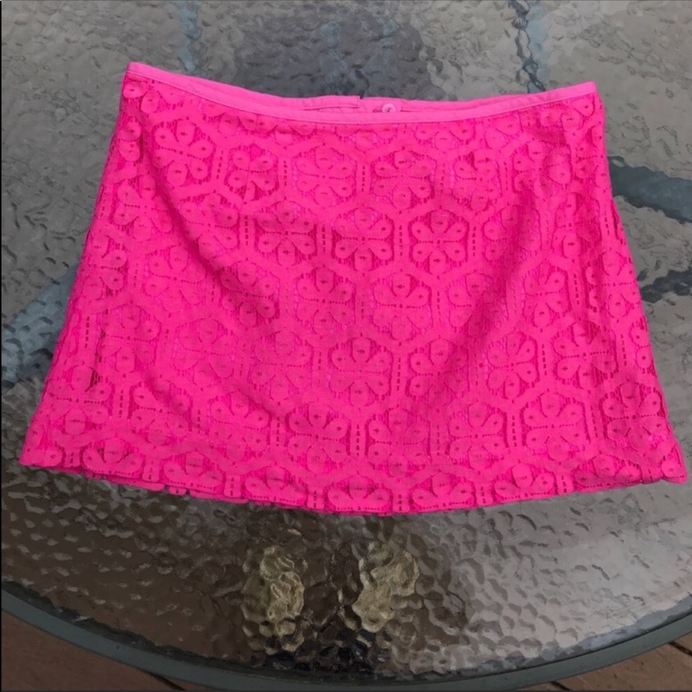Pink Lilly Pulitzer Skirt